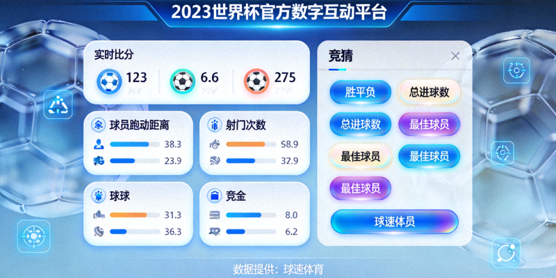 2023世界杯官方数字互动平台项目 - 球速体育提供的实时数据与竞猜界面